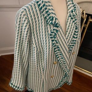 Ladies XL tweed jacket by Giuliano